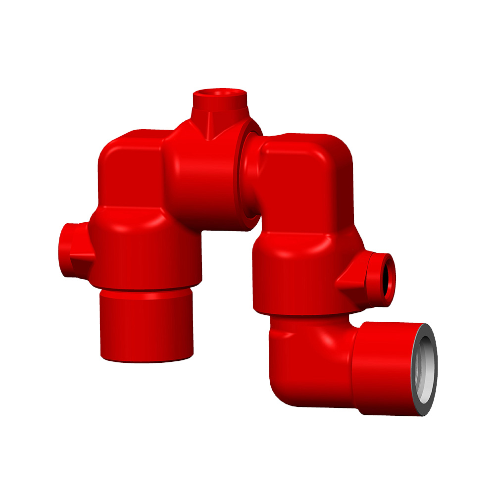 Giunto girevole a raggio corto stile 80